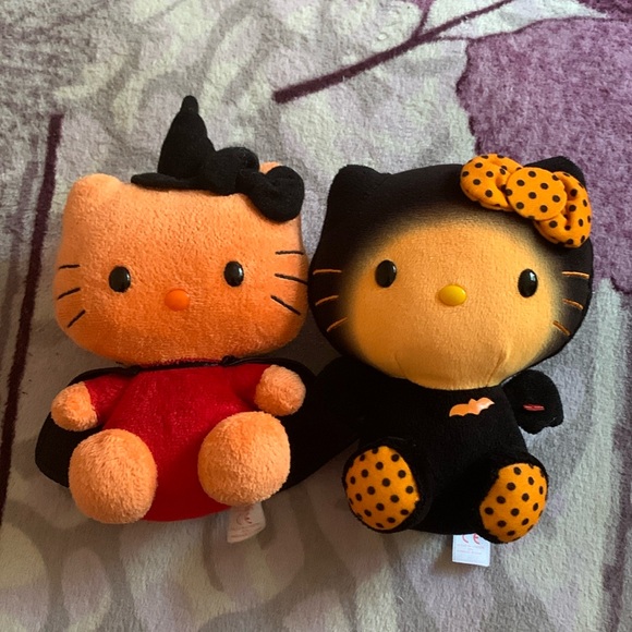 Ty Other - Ty Beanie Babies Hello Kitty Halloween Bundle